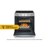 WSGS7530RZ- Whirlpool 30-inch Smart Slide In Gas Range with Air Cooking Technology, No Preheat Air Fry, Steam/Self Clean and High Speed Preheat, Stainless Steel - (WSGS7530RZ)