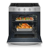 WSGS7530RZ- Whirlpool 30-inch Smart Slide In Gas Range with Air Cooking Technology, No Preheat Air Fry, Steam/Self Clean and High Speed Preheat, Stainless Steel - (WSGS7530RZ)
