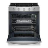 WSGS7530RZ- Whirlpool 30-inch Smart Slide In Gas Range with Air Cooking Technology, No Preheat Air Fry, Steam/Self Clean and High Speed Preheat, Stainless Steel - (WSGS7530RZ)