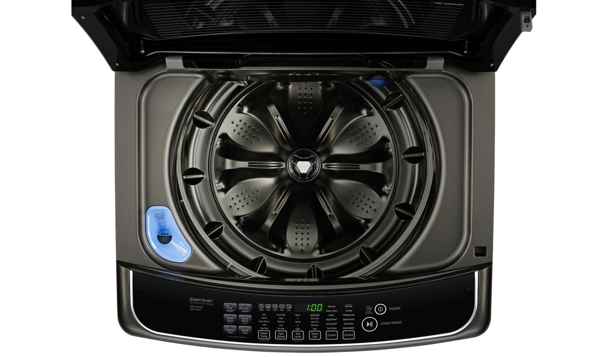 5.0 cu. ft. Large Smart wi-fi Enabled Front Control Top Load Washer with TurboWash - (WT1901CK)