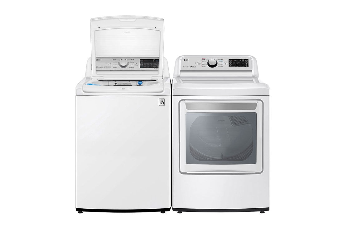 4.8 cu. ft. Mega Capacity  Smart wi-fi Enabled Top Load Washer with Agitator and TurboWash3D™ Technology - (WT7305CW)