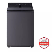 LG 27 Inch Smart Top Load Washer with 5.5 cu. ft. Mega Capacity, Impeller, EasyUnload(TM), AI Sensing, TurboWash3D(TM) and ThinQ(R), Matte Black - (WT8400CB)