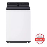LG WT8400CW Top Load Washer front view in Alpine White