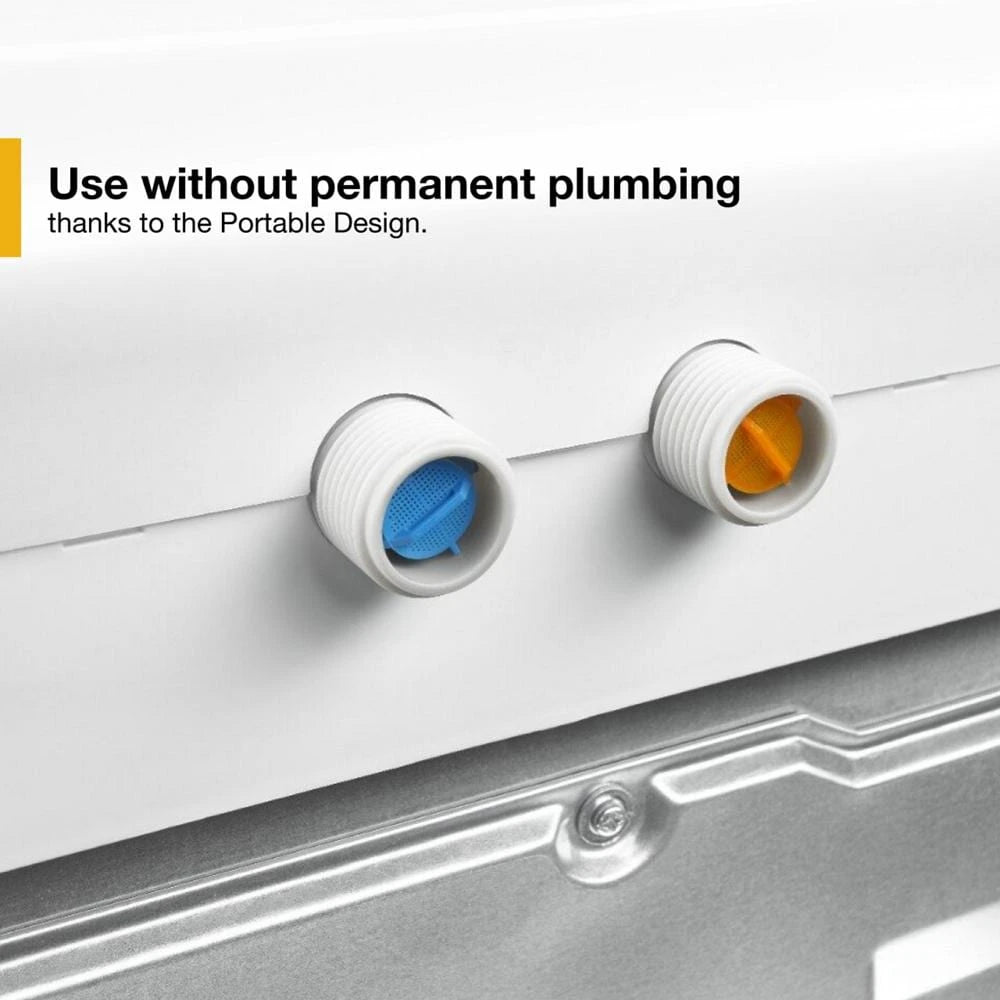 1.6 cu. ft. Compact Top Load Washer with Flexible Installation - (WTW2000HW)