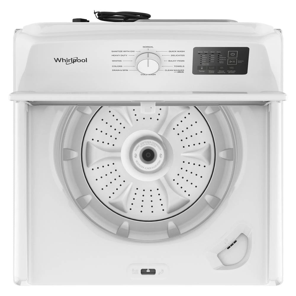 4.0 Cu. Ft. Whirlpool® Top Load Agitator Washer with Quick Wash - (WTW4105SW)
