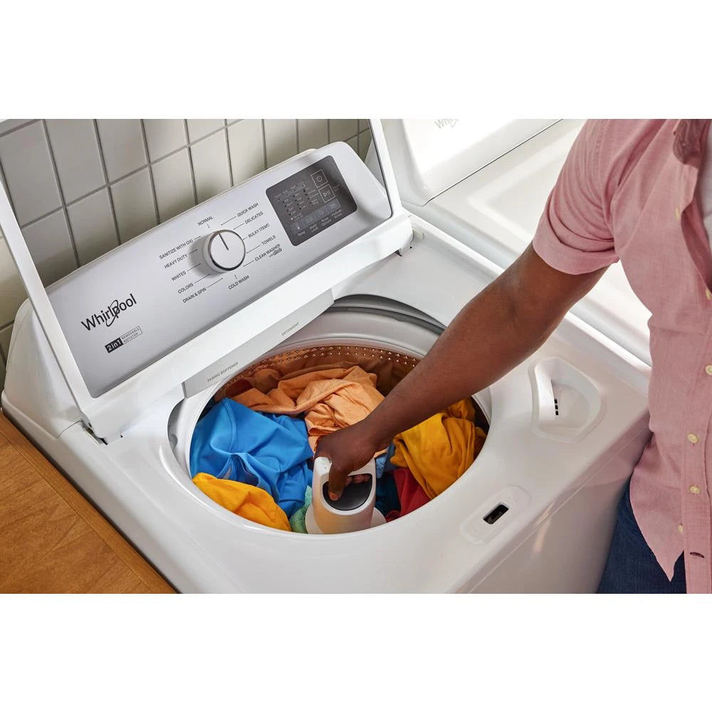 4.2 - 4.3 Cu. Ft. Top Load Washer with 2-in-1 Removable Agitator - (WTW4107SW)