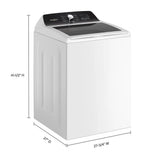 4.6 Cu. Ft. Top Load Impeller Washer with Built-in Faucet - (WTW5020SW)