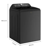 5.2???5.3 Cu. Ft. Whirlpool?? Top Load Washer with Removable Agitator - (WTW6157PB) - WHIRLPOOL