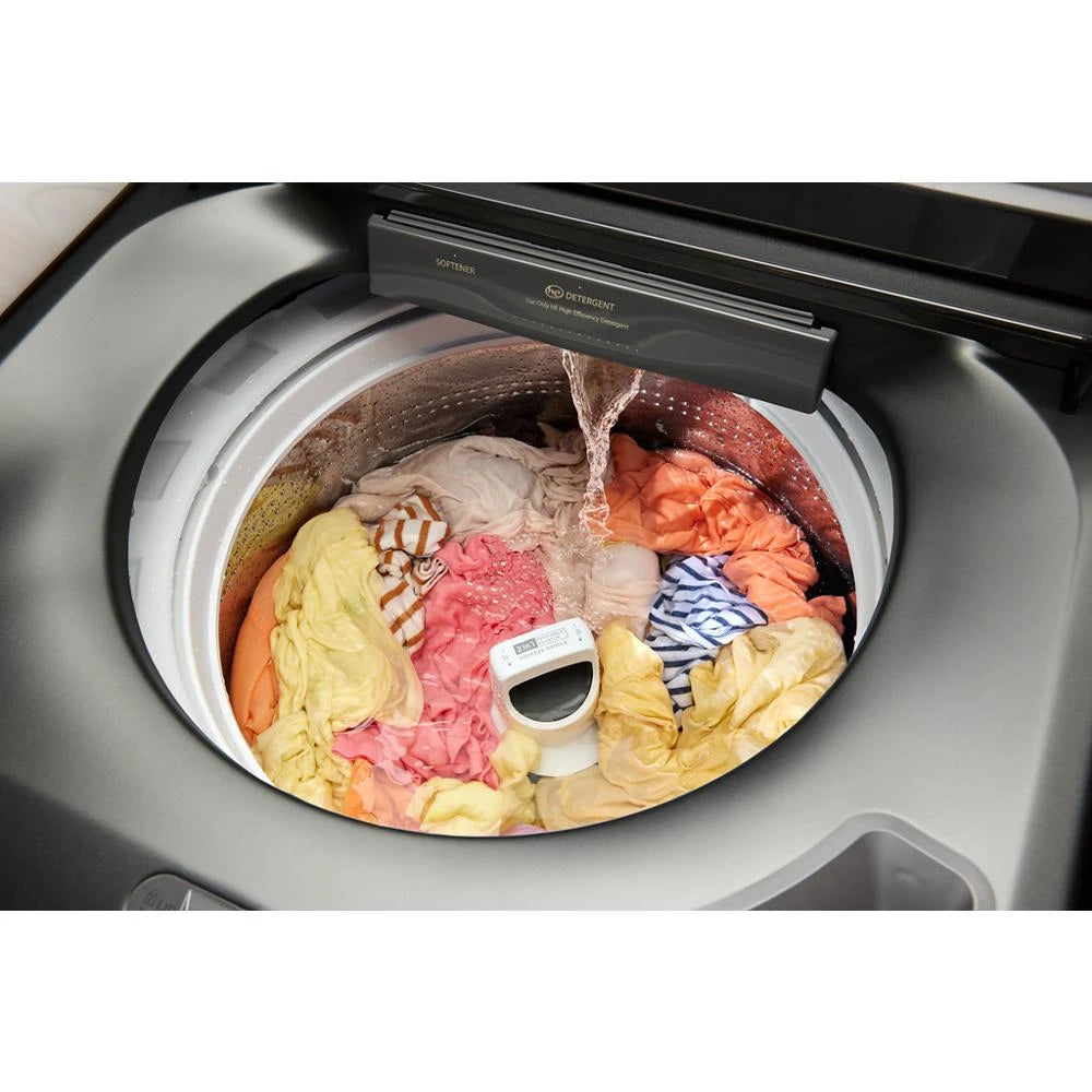 5.2???5.3 Cu. Ft. Whirlpool?? Top Load Washer with Removable Agitator - (WTW6157PB) - WHIRLPOOL