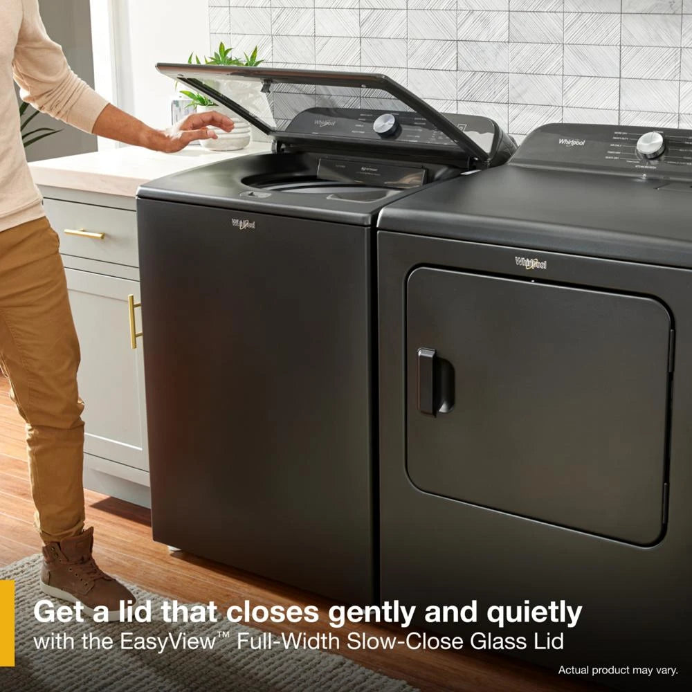 5.2???5.3 Cu. Ft. Whirlpool?? Top Load Washer with Removable Agitator - (WTW6157PB) - WHIRLPOOL