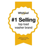 5.2???5.3 Cu. Ft. Whirlpool?? Top Load Washer with Removable Agitator - (WTW6157PB) - WHIRLPOOL