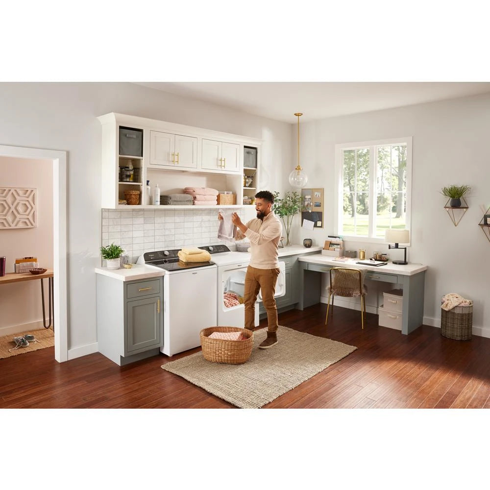 5.2???5.3 Cu. Ft. Whirlpool?? Top Load Washer with Removable Agitator - (WTW6157PB) - WHIRLPOOL
