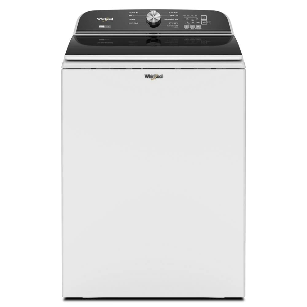 5.2???5.3 Cu. Ft. Whirlpool?? Top Load Washer with Removable Agitator - (WTW6157PW) - WHIRLPOOL