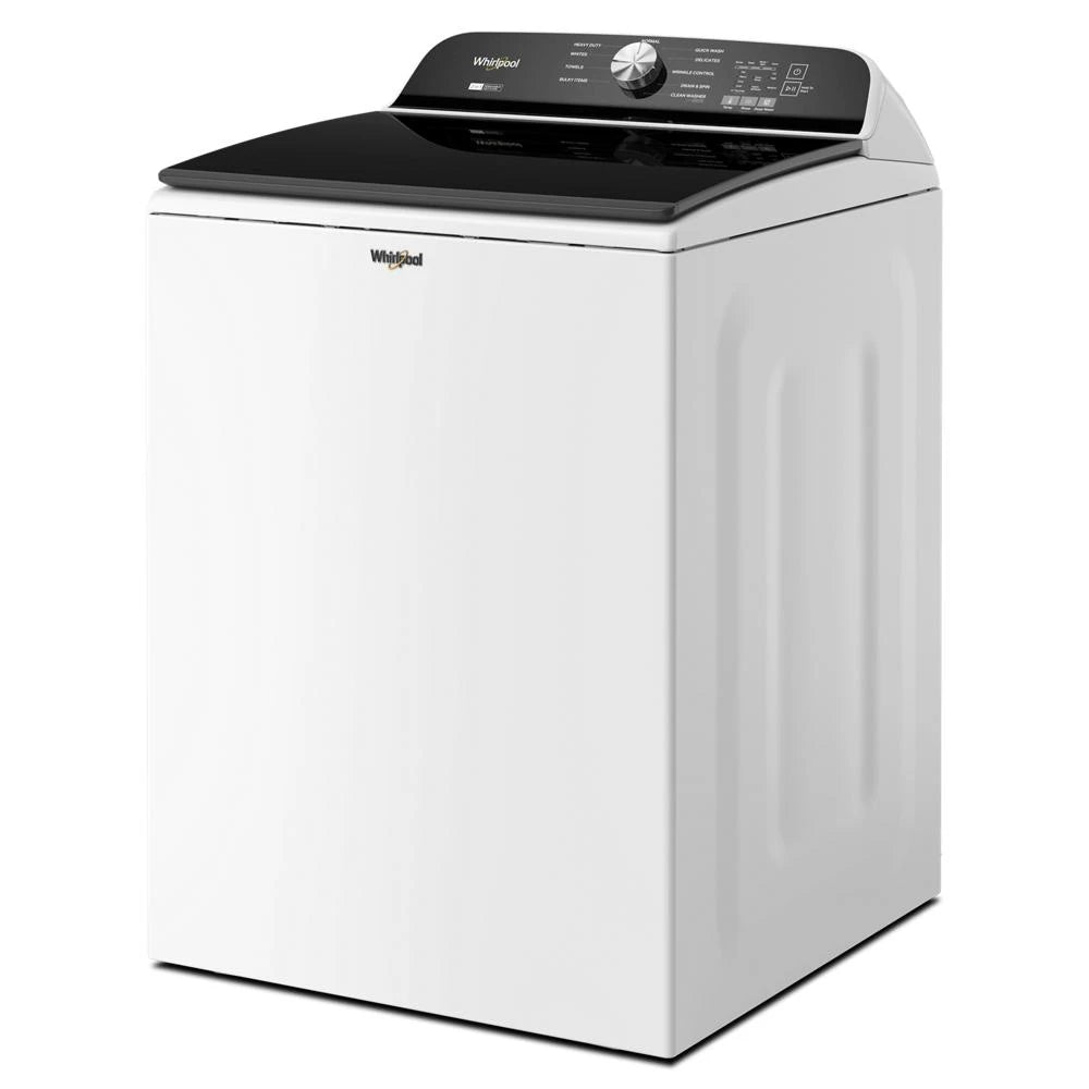 5.2???5.3 Cu. Ft. Whirlpool?? Top Load Washer with Removable Agitator - (WTW6157PW) - WHIRLPOOL