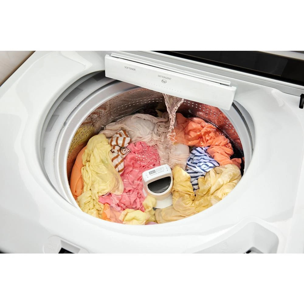5.2???5.3 Cu. Ft. Whirlpool?? Top Load Washer with Removable Agitator - (WTW6157PW) - WHIRLPOOL