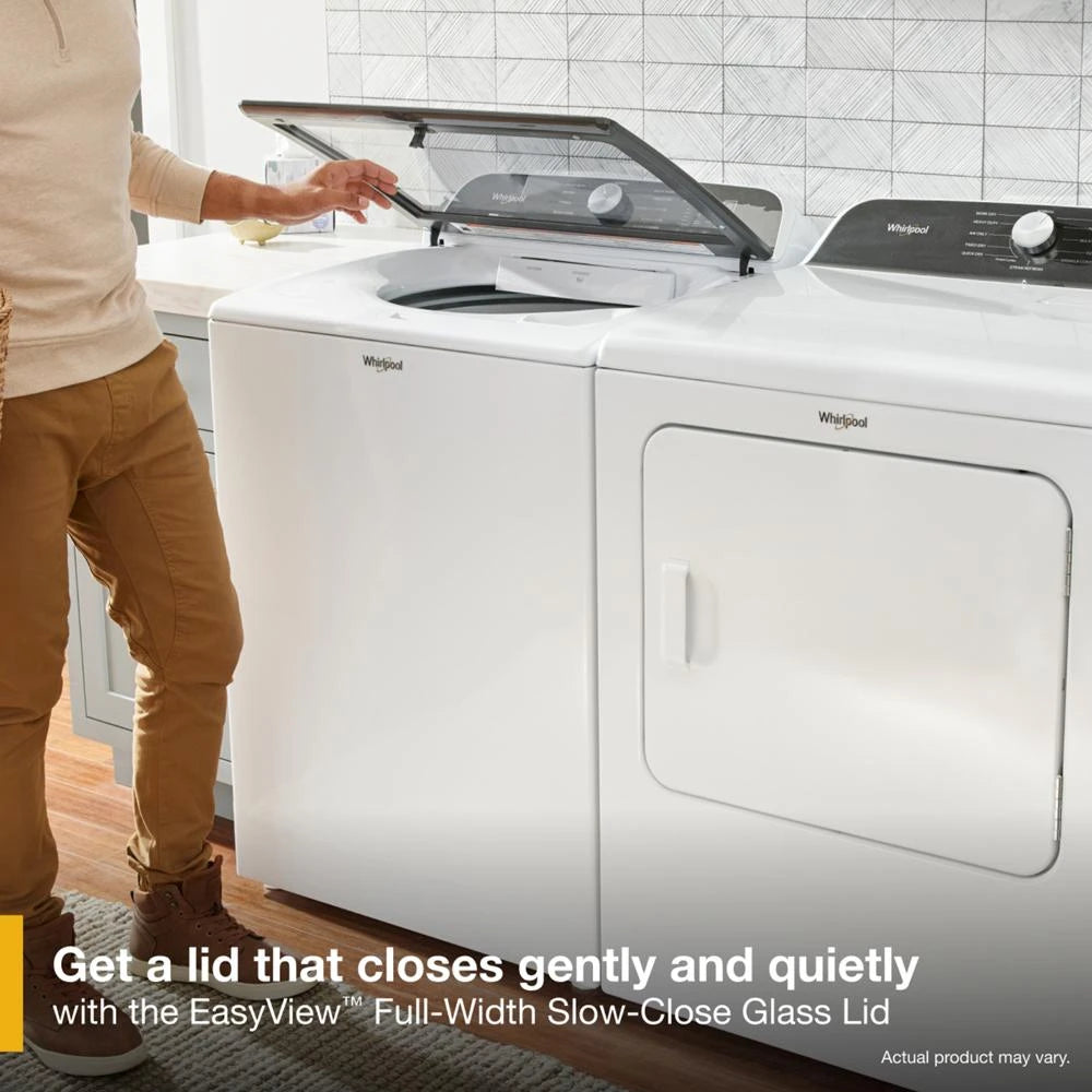 5.2???5.3 Cu. Ft. Whirlpool?? Top Load Washer with Removable Agitator - (WTW6157PW) - WHIRLPOOL