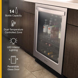 24-inch Wide Undercounter Beverage Center - 5.2 cu. ft. - (WUB50X24HZ)