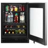 24-inch Wide Undercounter Beverage Center - 5.2 cu. ft. - (WUB50X24HZ)