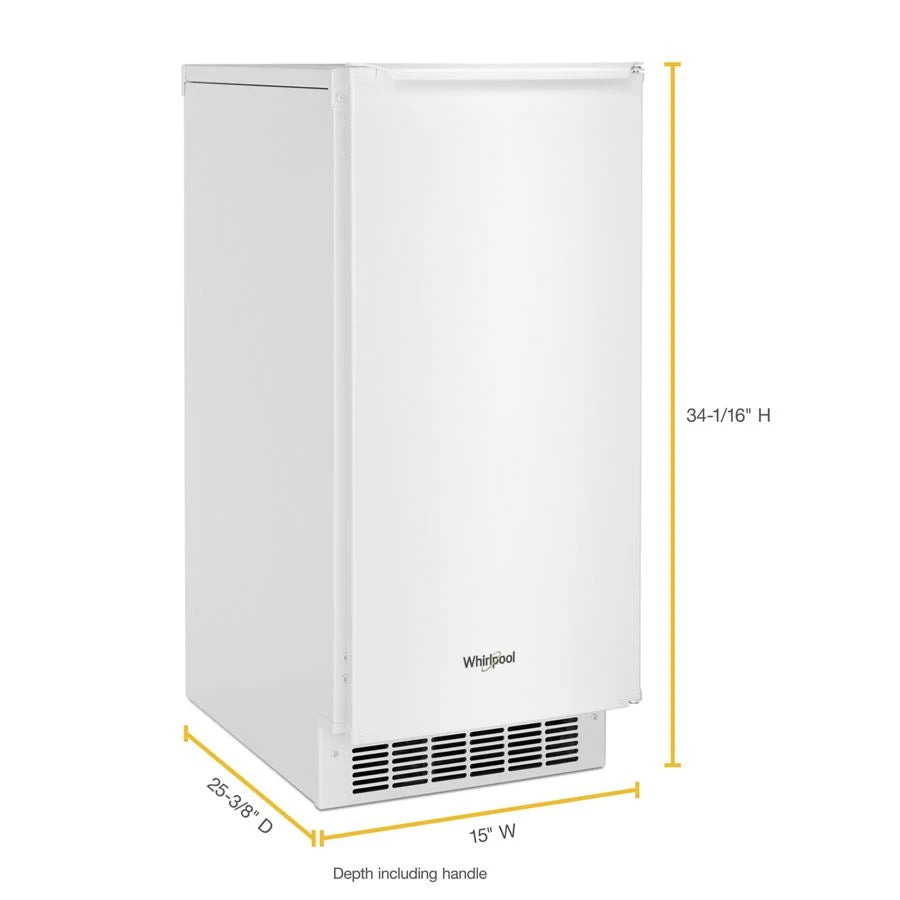 15-inch Icemaker with Clear Ice Technology - (WUI75X15HW)