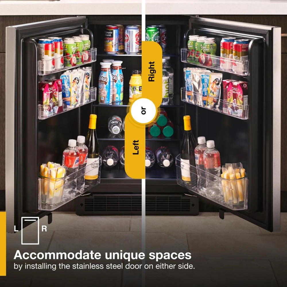 24-inch Wide Undercounter Refrigerator with Towel Bar Handle - 5.1 cu. ft. - (WUR35X24HZ)