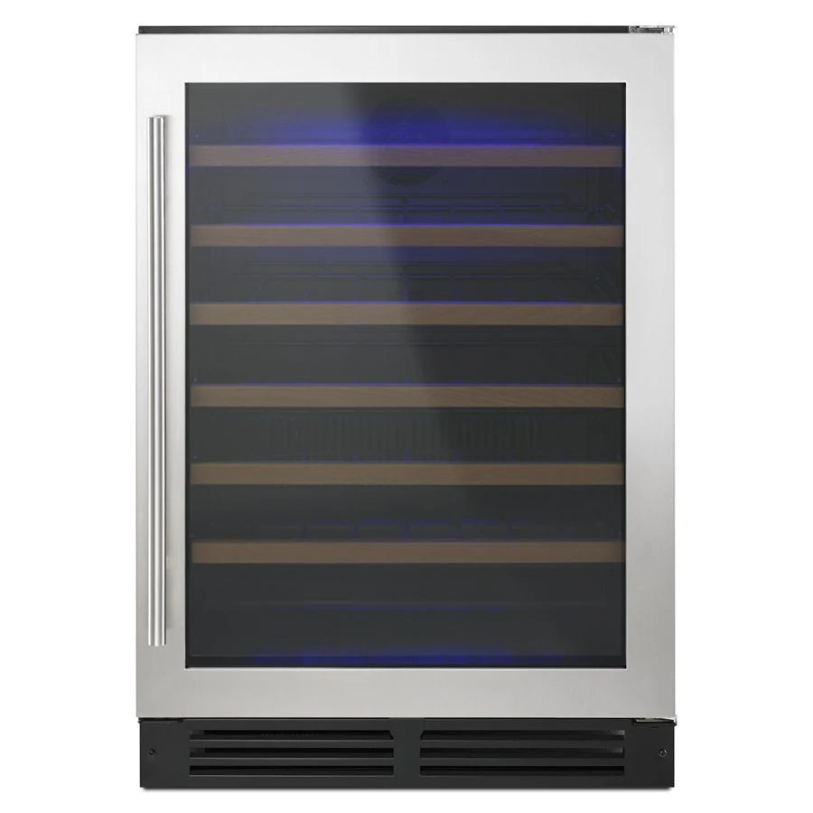 24" Undercounter Wine Center with Custom Temperature Control - (WUW35X24DS) - WHIRLPOOL