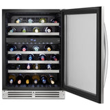24-inch Wide Undercounter Wine Center with 46-Bottle Wine Storage - (WUW55X24HS)