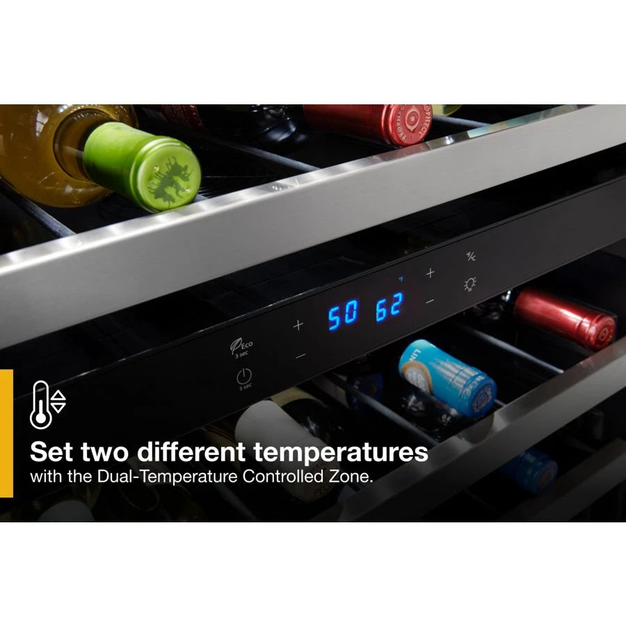 24-inch Wide Undercounter Wine Center with 46-Bottle Wine Storage - (WUW55X24HS)