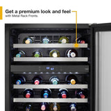 24-inch Wide Undercounter Wine Center with 46-Bottle Wine Storage - (WUW55X24HS)