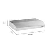 Gold?? 30-inch Vented 300-CFM Under-Cabinet Hood - (WVU7130JS) - WHIRLPOOL