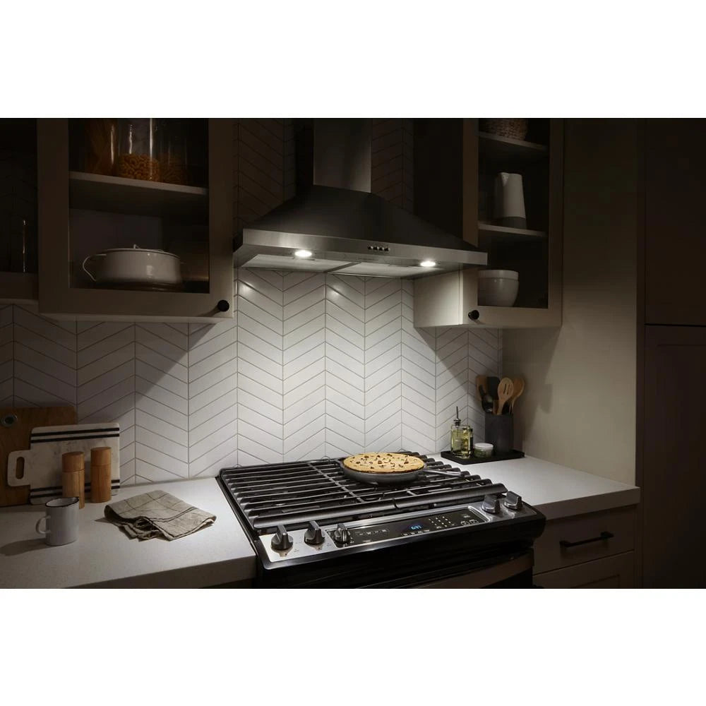 ENERGY STAR?? Certified 30" Chimney Wall Mount Range Hood - (WVW73UC0LS)