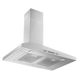 30" Chimney Wall Mount Range Hood with Dishwasher-Safe Grease Filters - (WVW93UC0LS)