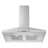 30" Chimney Wall Mount Range Hood with Dishwasher-Safe Grease Filters - (WVW93UC0LS)