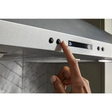 30" Chimney Wall Mount Range Hood with Dishwasher-Safe Grease Filters - (WVW93UC0LS)