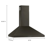 30" Chimney Wall Mount Range Hood with Dishwasher-Safe Grease Filters - (WVW93UC0LV)