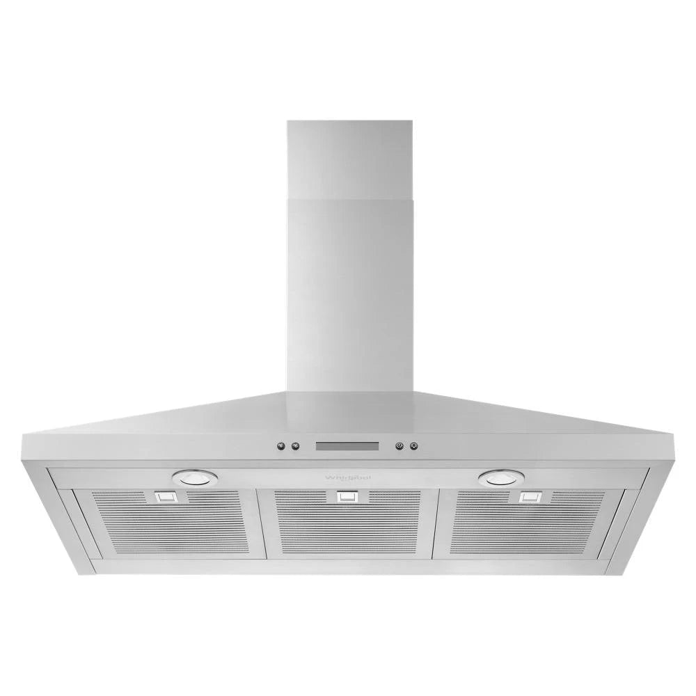 36" Chimney Wall Mount Range Hood with Dishwasher-Safe Grease Filters - (WVW93UC6LS)