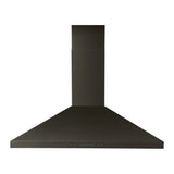 36" Chimney Wall Mount Range Hood with Dishwasher-Safe Grease Filters - (WVW93UC6LV)