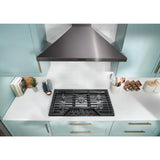 36" Chimney Wall Mount Range Hood with Dishwasher-Safe Grease Filters - (WVW93UC6LV)