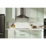 36" Chimney Wall Mount Range Hood with Dishwasher-Safe Grease Filters - (WVW93UC6LV)