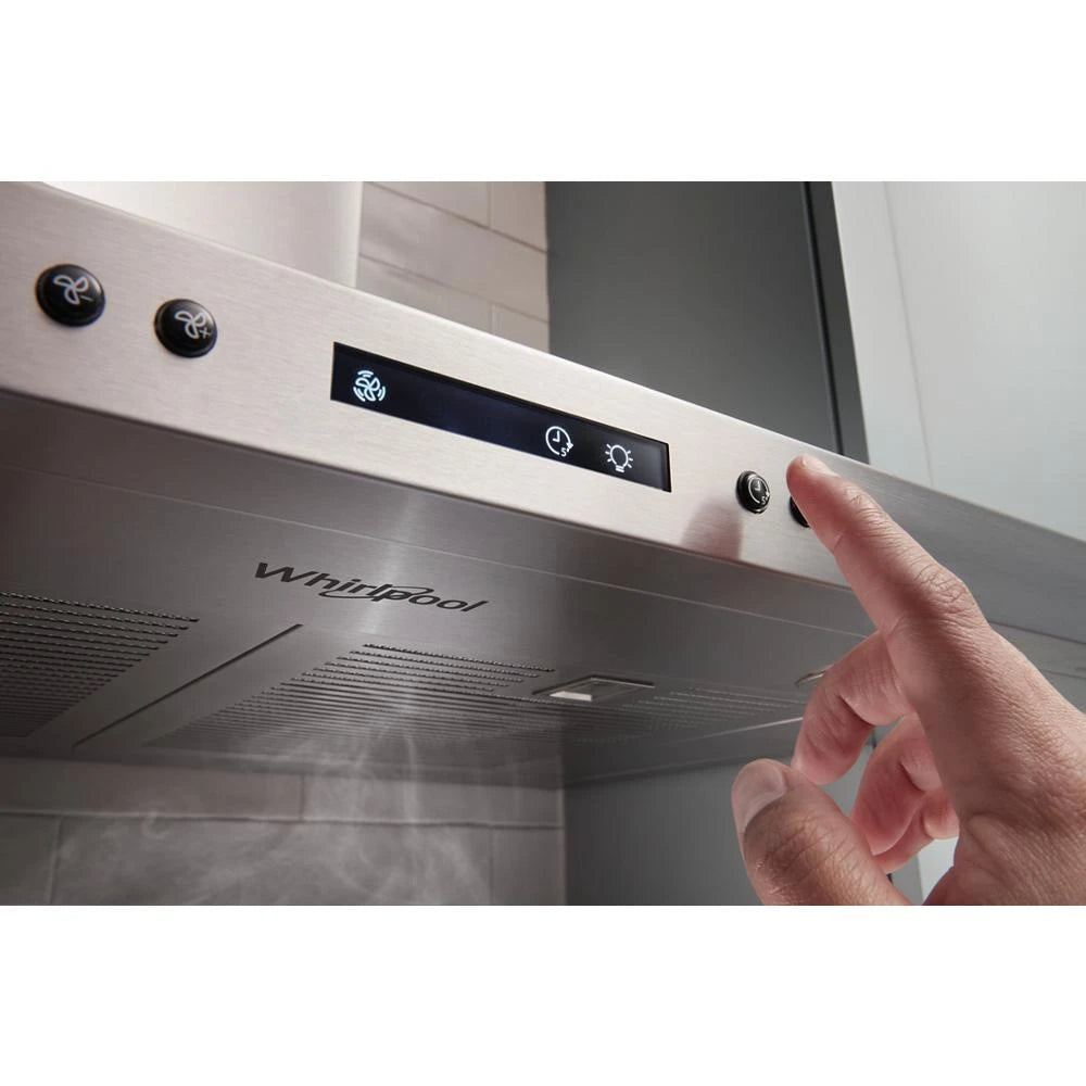 36" Chimney Wall Mount Range Hood with Dishwasher-Safe Grease Filters - (WVW93UC6LZ)