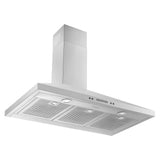 36" Chimney Wall Mount Range Hood with Dishwasher-Safe Grease Filters - (WVW93UC6LZ)