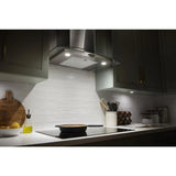 36" Chimney Wall Mount Range Hood with Dishwasher-Safe Grease Filters - (WVW93UC6LZ)