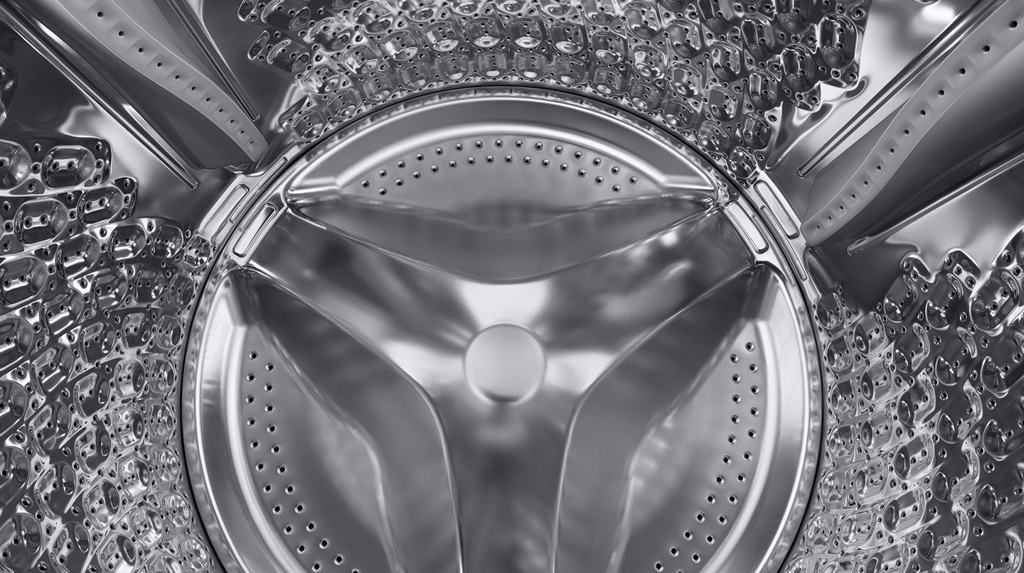 2.5 cu. ft. Compact Front Load Washer with AI Smart Dial and Super Speed Wash in White - (WW25B6900AW)