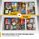 16 Cu. Ft. Convertible Freezer to Refrigerator with Baskets - (WZC5116LW)
