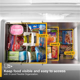 16 Cu. Ft. Convertible Chest Freezer with 3 Storage Levels - (WZC5216LW) - WHIRLPOOL
