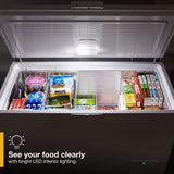 16 Cu. Ft. Convertible Chest Freezer with 3 Storage Levels - (WZC5216LW) - WHIRLPOOL