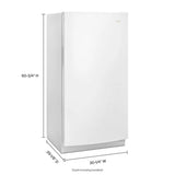 16 cu. ft. Upright Freezer with LED Lighting - (WZF34X16DW)