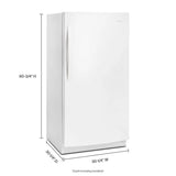 16 cu. ft. Upright Freezer with Frost-Free Defrost - (WZF56R16DW)