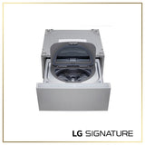 LG SIGNATURE WD405CS SideKick Pedestal Washer front view