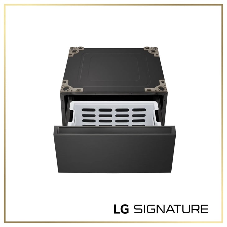 LG SIGNATURE WDP8B 29 Inch Laundry Pedestal front view