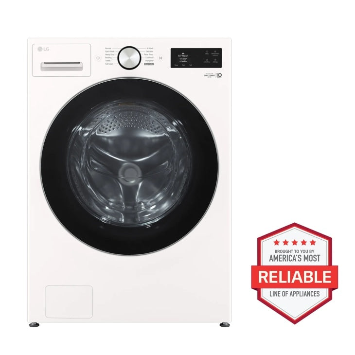 LG WM5800HAA front load washer front view